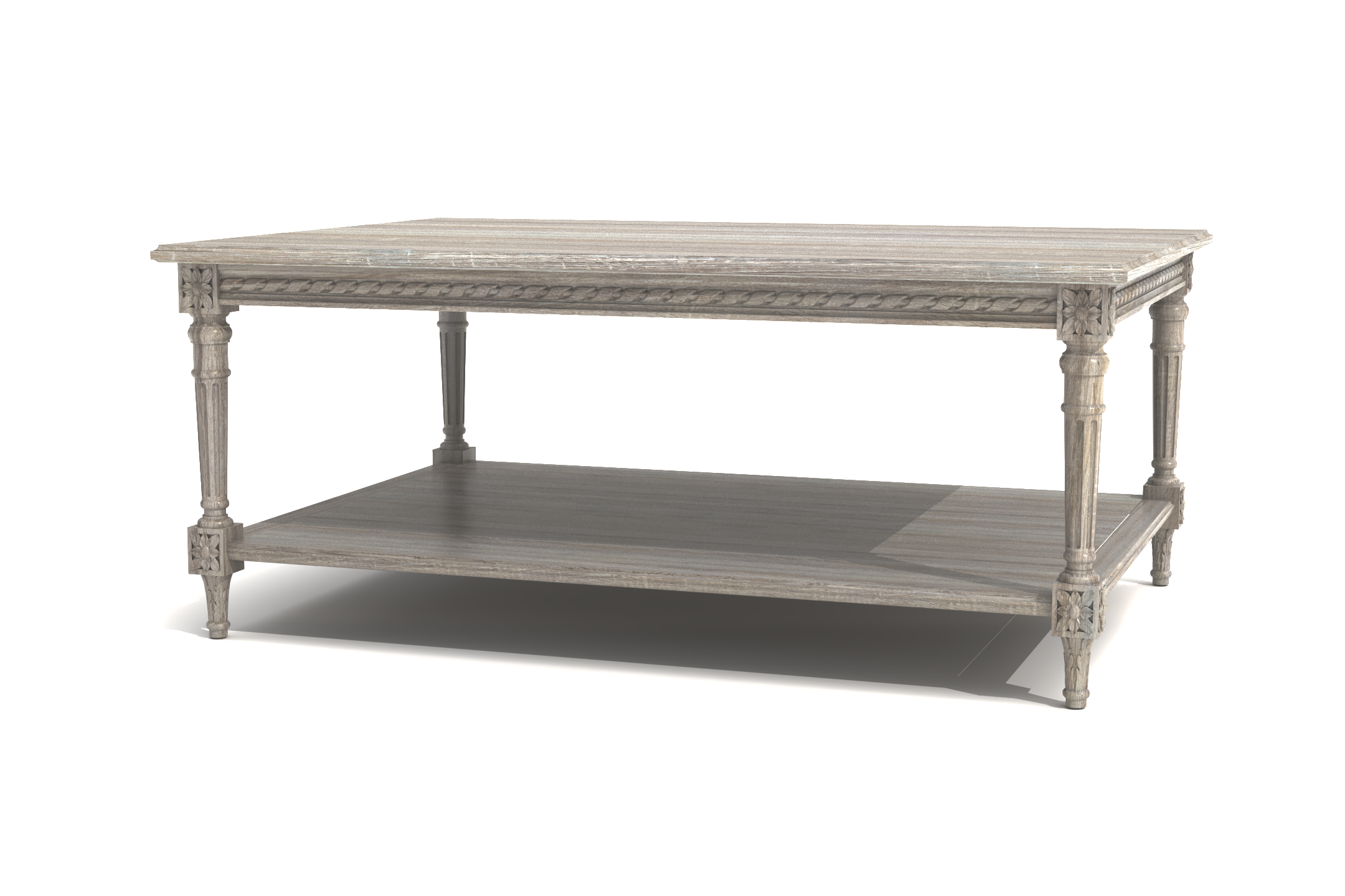 Odale Coffee Table - 3D CAD