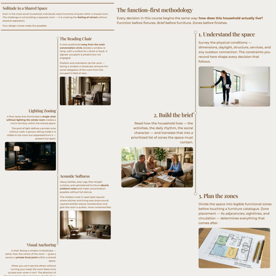 The Living Area- The Design Key Series.