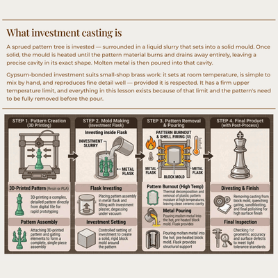 Brass Hardware Investment Casting - Craft'n Build
