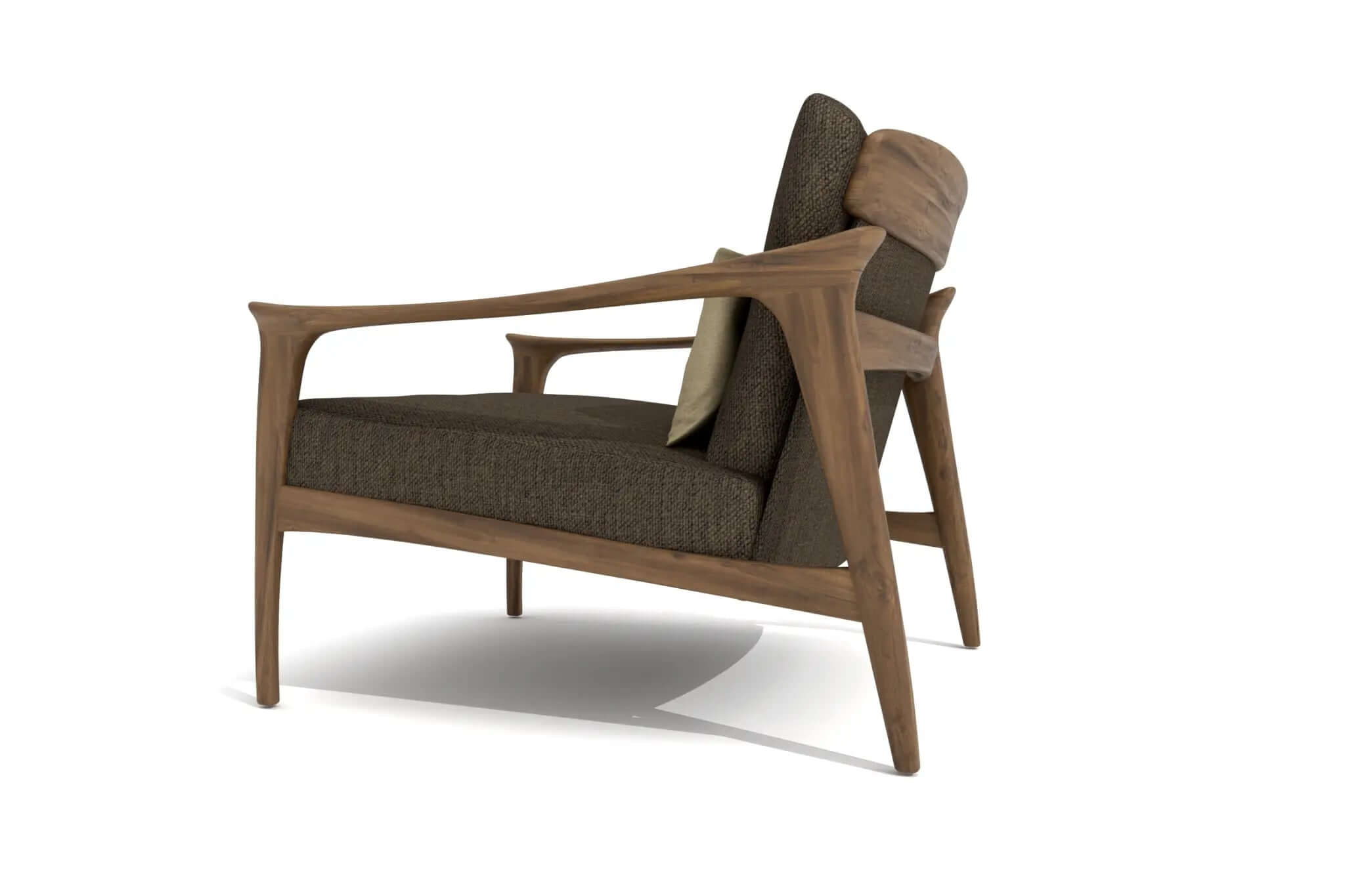 Gillon Lounge Chair - 3D CAD - Craft'n Build