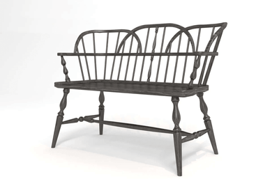 Hoop Back Bench - 3D CAD - Craft'n Build