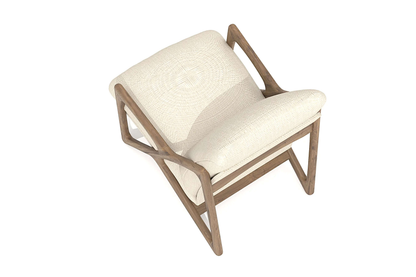 Janis Lounge Chair - 3D CAD - Craft'n Build
