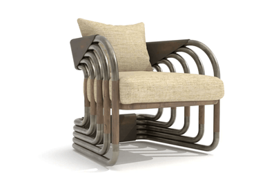 Juntos Lounge Chair - 3D CAD Design - Craft'n Build