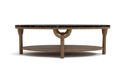 Olive Oval Coffee Table - 3D CAD - Craft'n Build