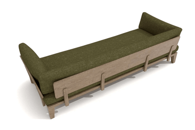 Ralph 3 seat casual comfort Sofa - 3D CAD - Craft'n Build