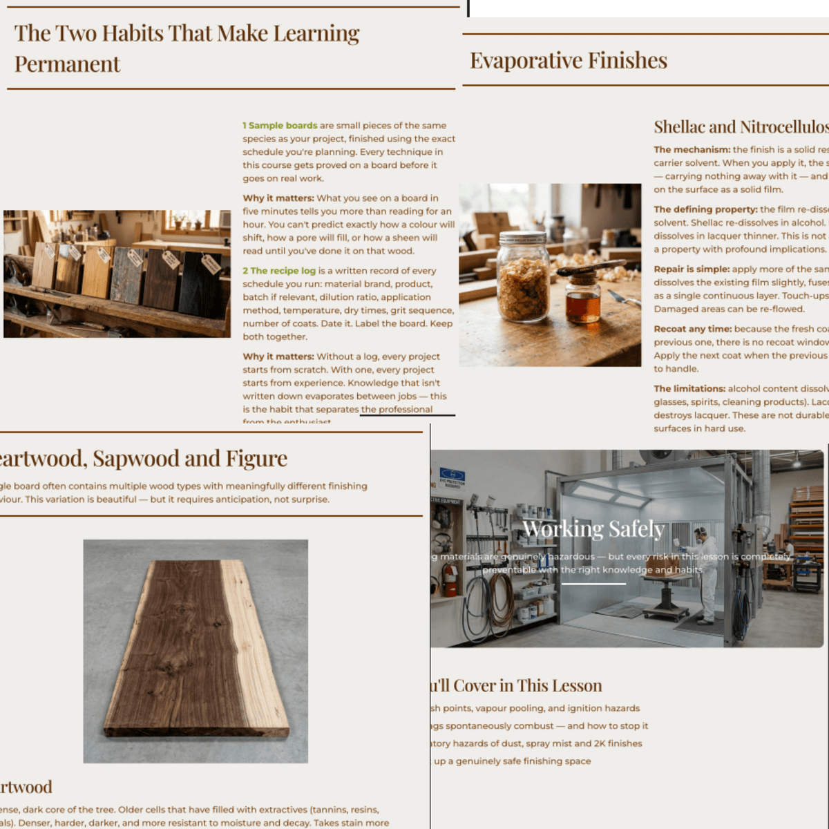 Wood Finishing Master Course - Craft'n Build
